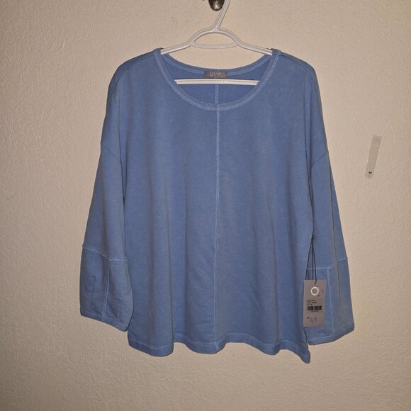 Habitat sz M lt Blue Sweatshirt NWT - Picture 1 of 3